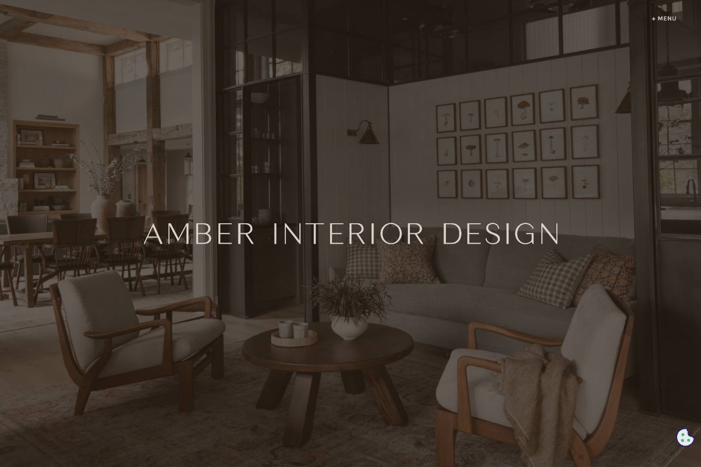 Amber Interiors homepage