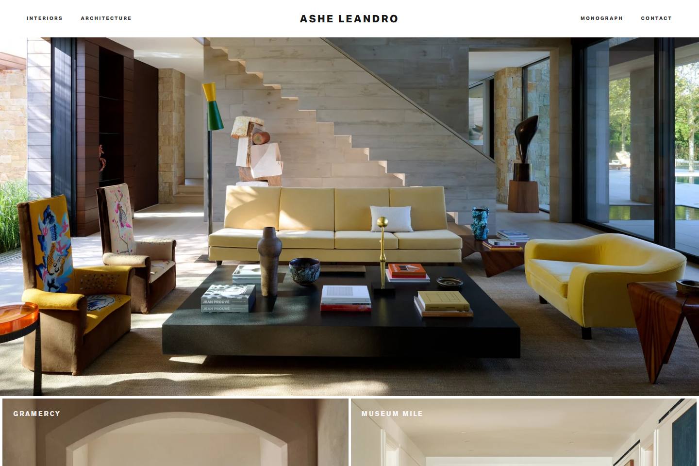 Ashe Leandro homepage