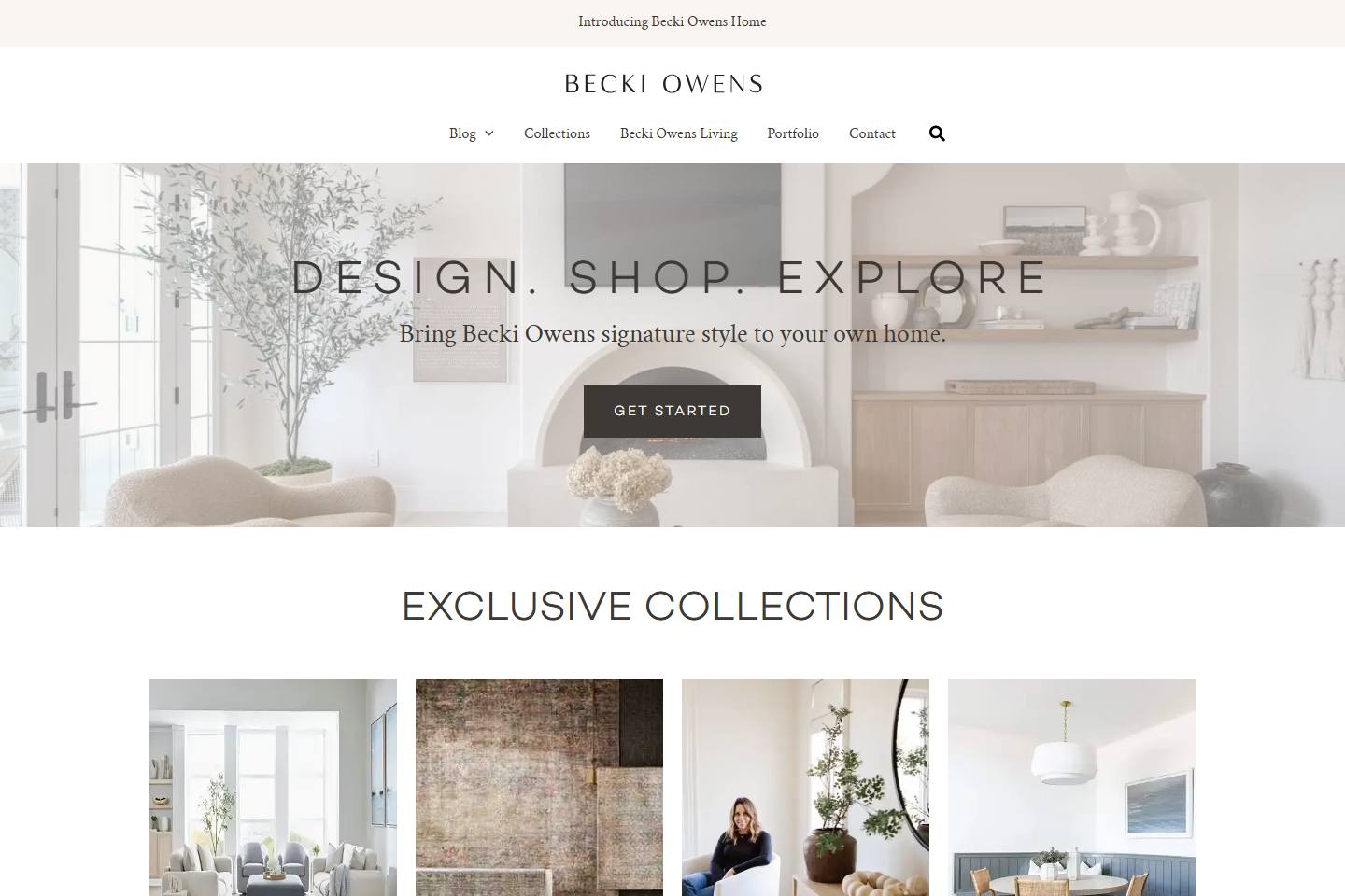 Becki Owens homepage