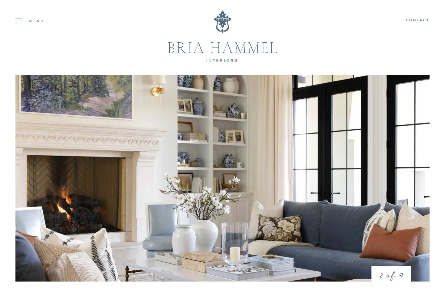 Bria Hammel Interiors homepage