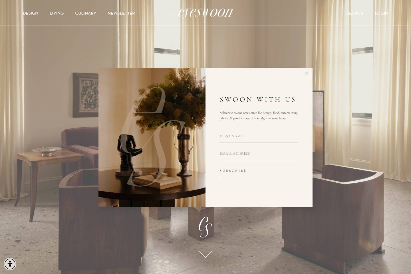 EyeSwoon — Athena Calderone homepage