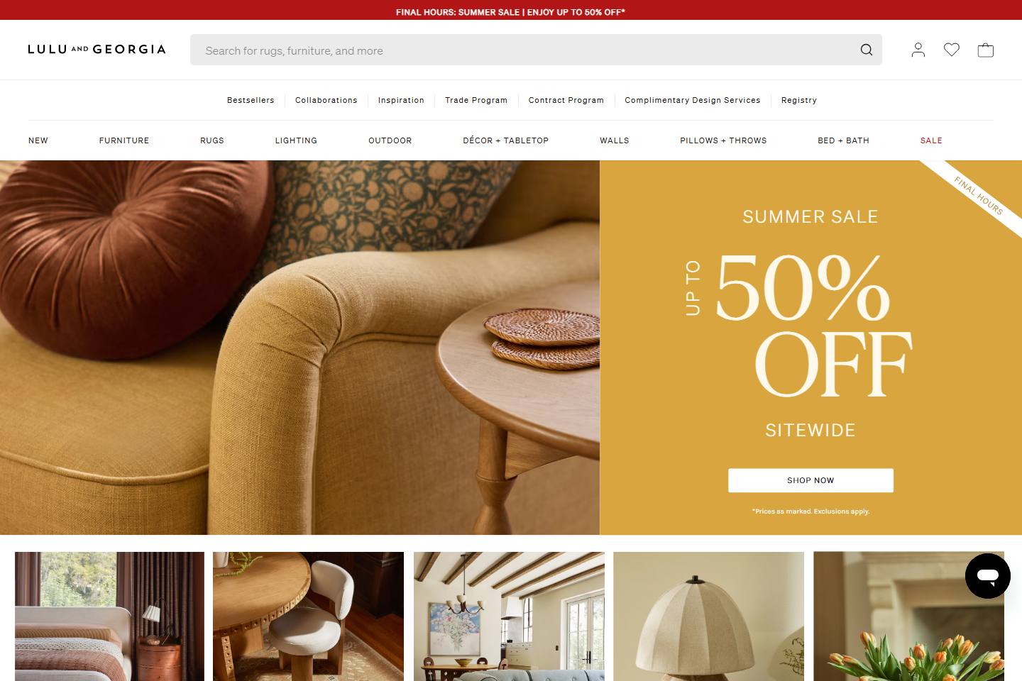 Lulu and Georgia homepage